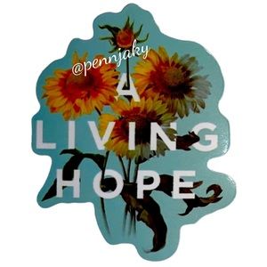 𝅺2 for $9 or 4 for $15 🌻 A living hope Sunflower decal